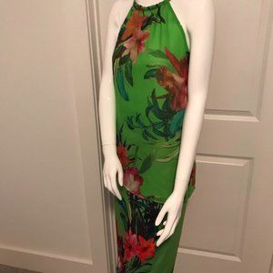 Bisou Bisou  "brand New"  2 piece Fitted Skirt and Halter Top set